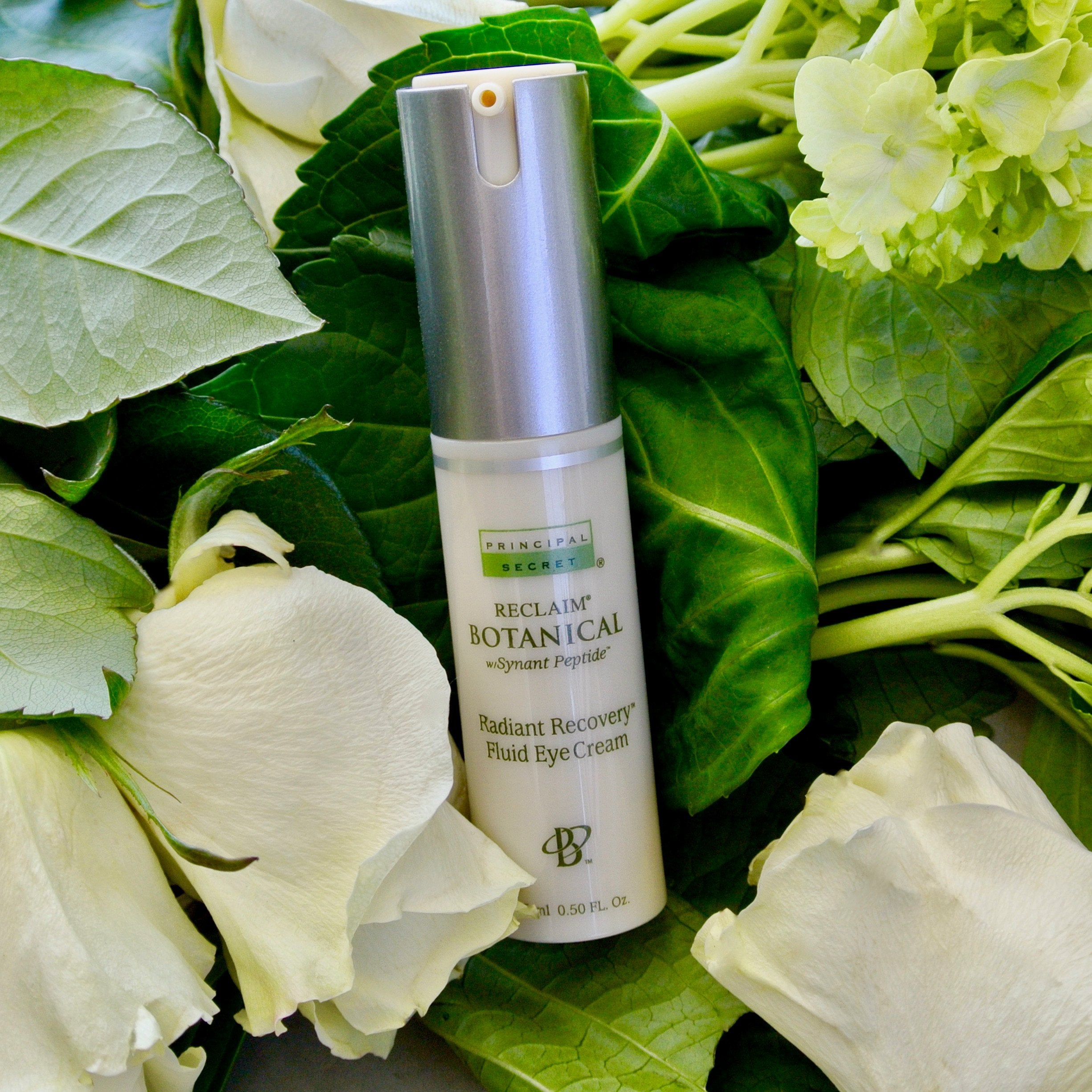Principal Secret – Reclaim Botanical – Radiant Recovery Fluid Eye Cream – For Dark Circles & Wrinkles – 90 Day Supply/0.5 Ounce